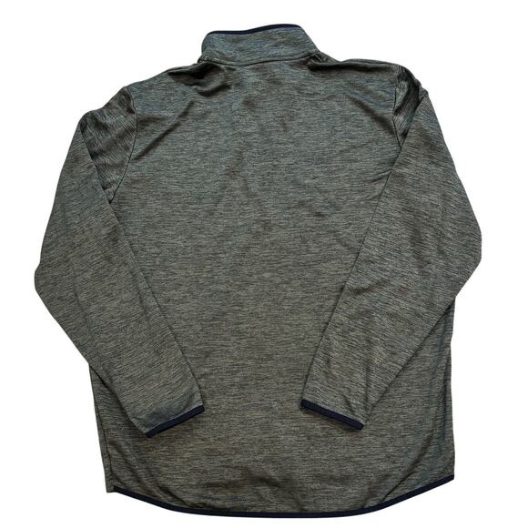 Bundle (2) Under Armour 1/4 Zip Loose Fit Heathered Gray & Green Men's Large - Picture 4 of 7